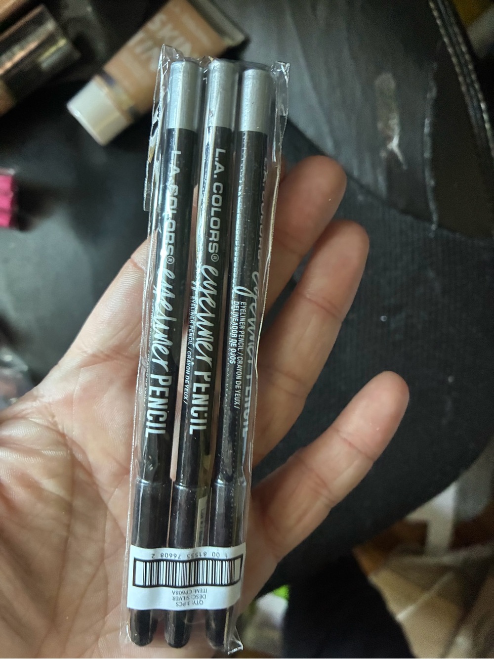 L.A. Colors Eyeliner Pencil Trio - Black